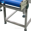 Blue food belt conveyor